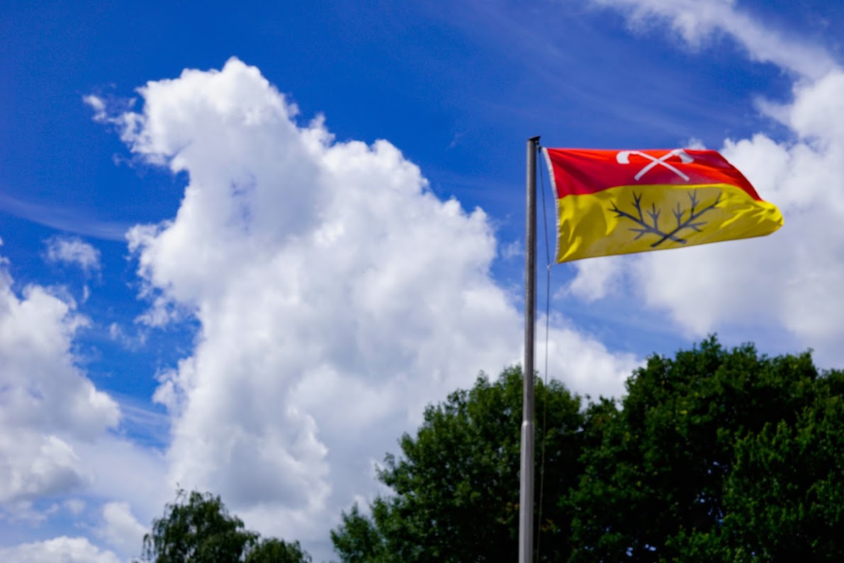 Flagge der Gemeinde Hagen