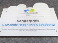 Gemeinde Hagen gewinnt Sonderpreis der Energieolympiade für innovative smarte Heizungssteuerung