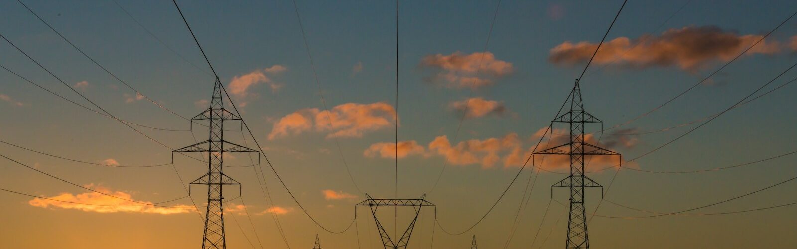 photo of truss towers